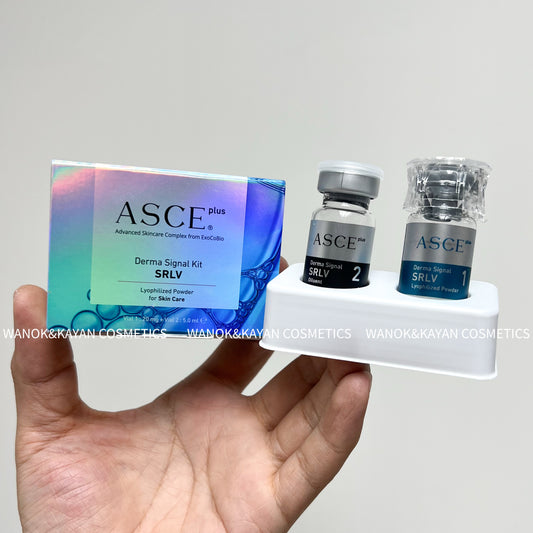 包順豐 ASCE Plus Derma Signal Kit SRLV-S 韓國版Lyophilized EXOSOME for Skin Rejuvenation外泌體20mg+5ml /Box