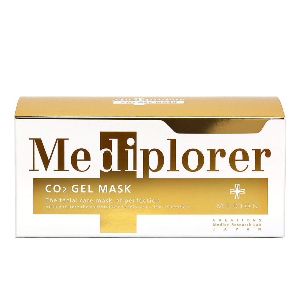 包順豐 Dr. Medion Mediplorer CO2保濕凝膠面膜 (附杯子及抹刀) #6回分 1盒