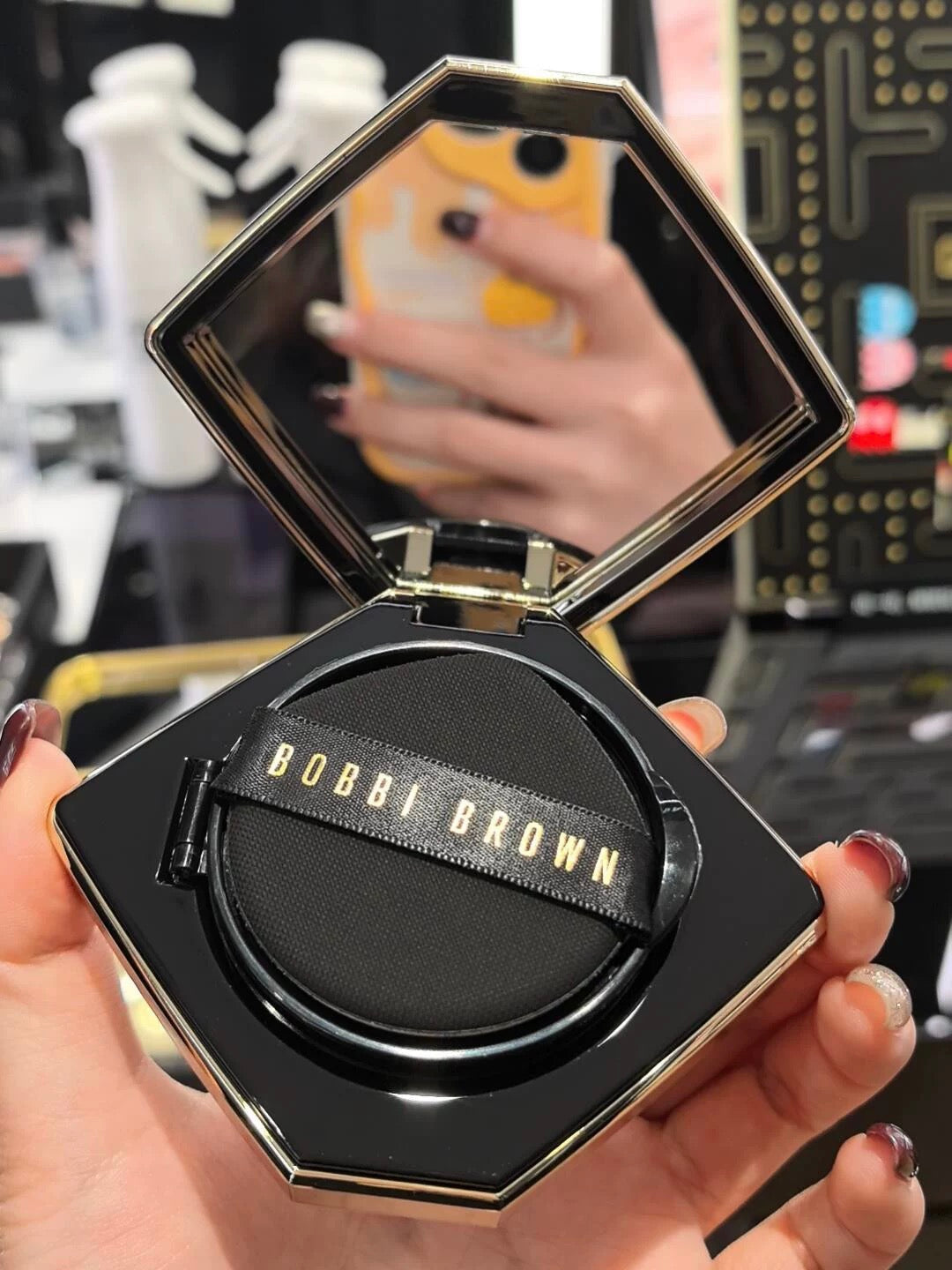 新版 包順豐 BOBBI BROWN 芭比波朗 新品六角形蟲草氣墊 一 二號色滋潤遮瑕