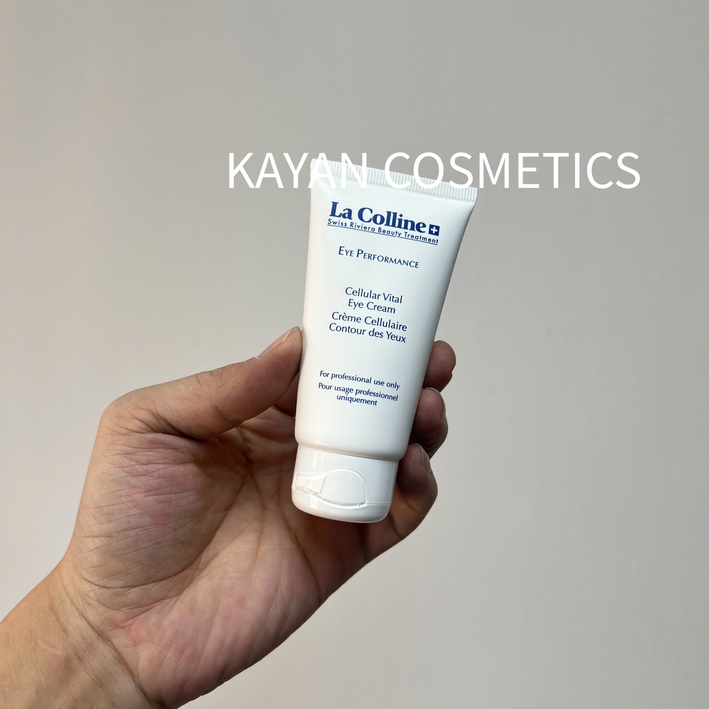 包順豐 La Colline 活細胞再生眼霜 科麗妍 院裝眼霜8145 明眸眼霜50ml大容量EYE PERFORMANCE Cellular Vital Eye Cream Crème Cellulaire Contour des Yeux