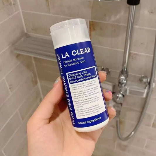 包順豐 韓國 LA CLEAR 酵素潔面粉洗面奶 LA CLEAR Clinical skincare for Sensitive skin Cleansing Line pH5.9 Daily Wash