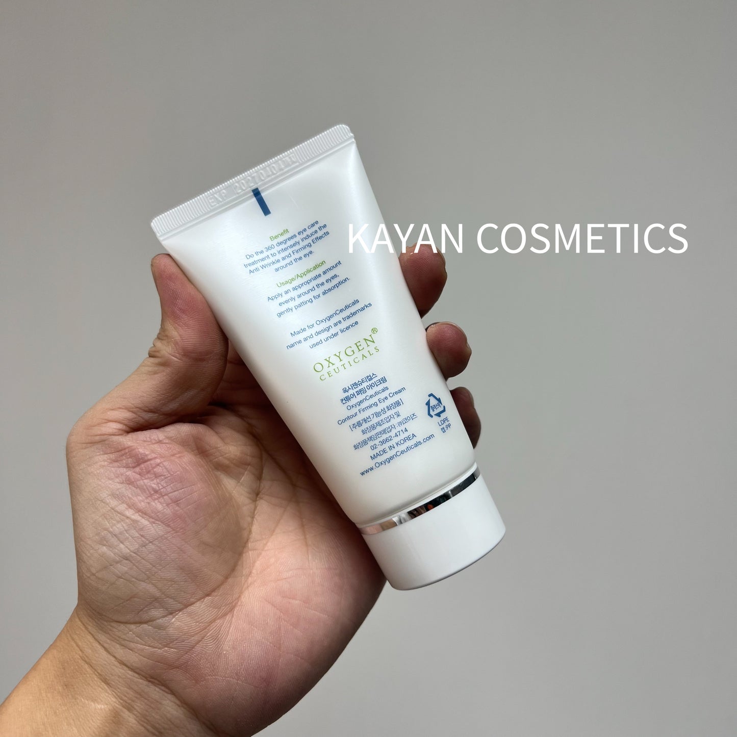 包順豐 韓國 OxygenCeuticals 鎖氧眼霜 Contour Firming Eye Cream 70ml  Contour Firming Eye Cream 360° Eye Care Treatment Anti Wrinkle & Firming Effects  Oxygen Ceuticals