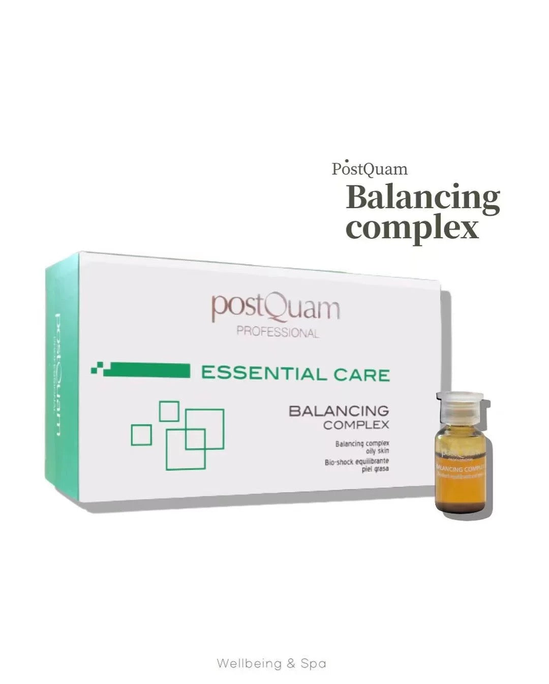 包順豐 西班牙院線 PostQuam 薄荷安瓶痘痘專用3ml*12瓶祛痘控油 ESSENTIAL CARE BALANCING
COMPLEX
