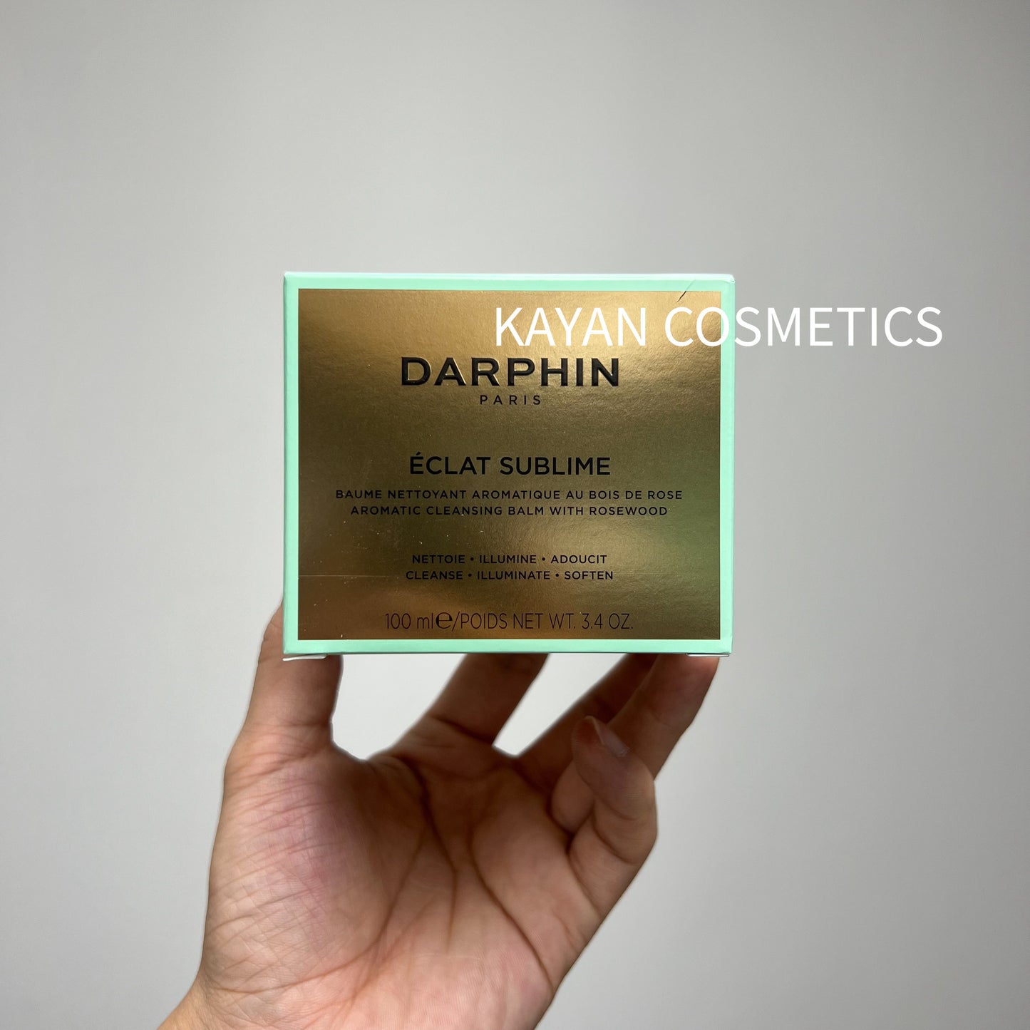 100ml 包順豐 法國 朵梵 Darphin 花梨木按摩潔面膏 玫瑰木精油按摩卸妝膏卸除彩妝深層清潔 DARPHIN ECLAT SUBLIME AROMATIC CLEANSING BALM WITH ROSEWOOD