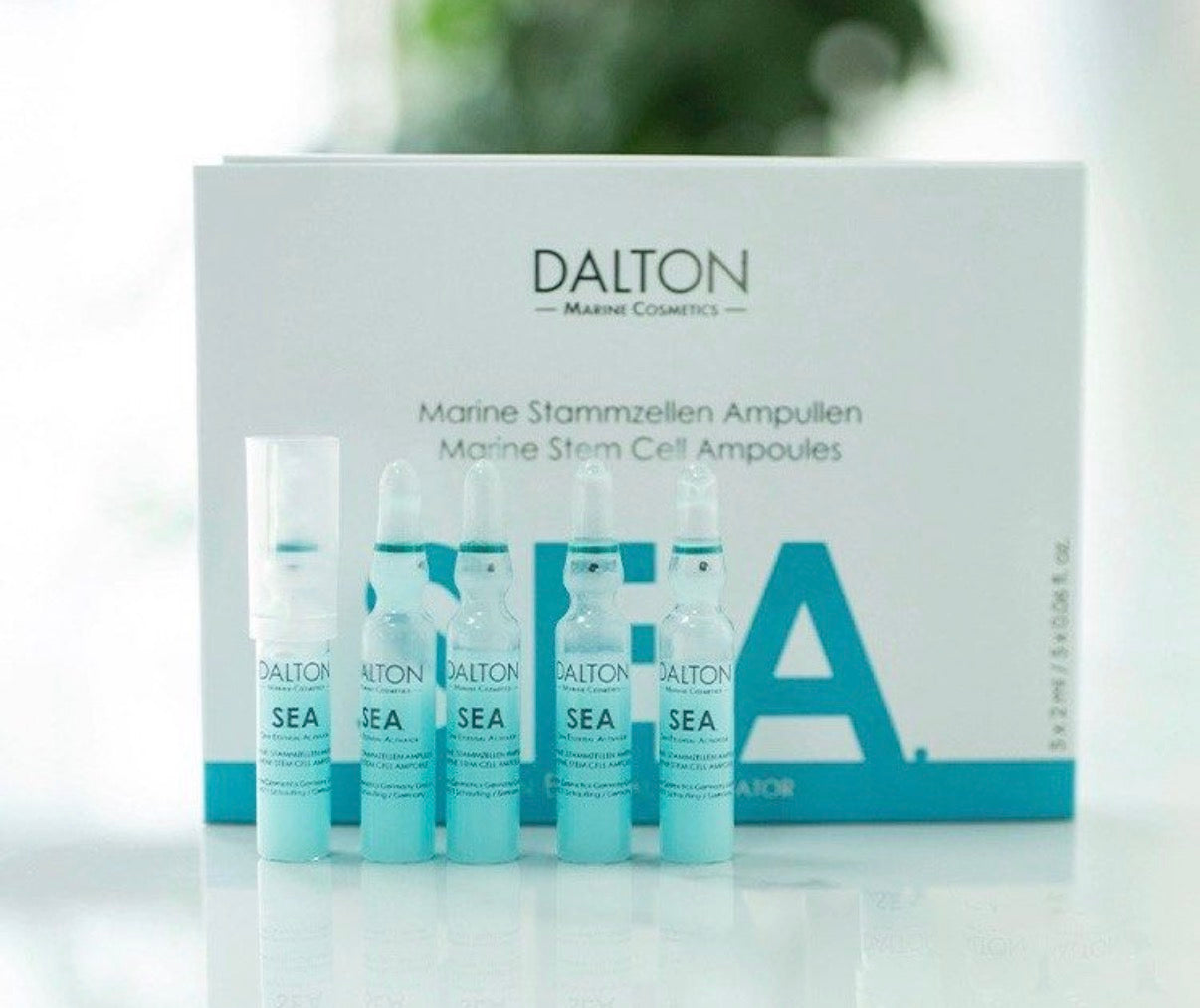 德國 DALTON SEA 煥顏安瓶精華Marine Stammzellen Ampullen Marine Stem Cell Ampoules  2ml x5  德國Dalton SEA海王八方能量安瓶精華 Marine Stem Cell System SEA海洋幹細胞水份能量安瓶