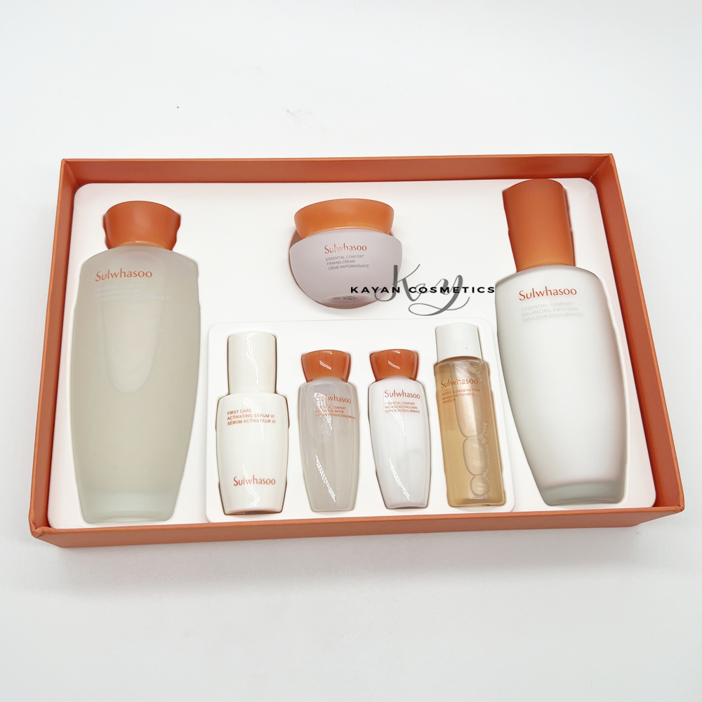 包順豐 雪花秀 Sulwhasoo 滋盈滋陰水乳兩件套裝套盒 去黃保濕提亮
