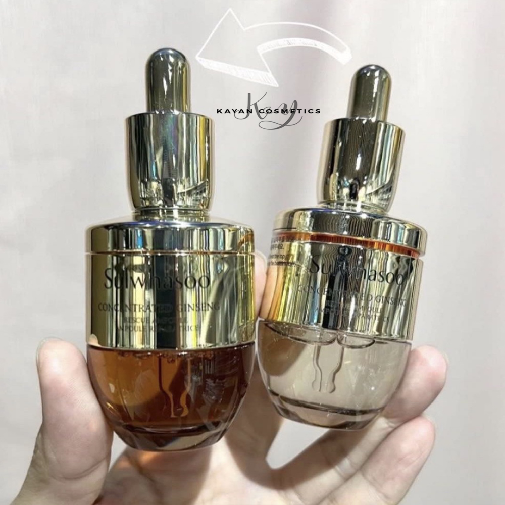 包順豐 Sulwhasoo 雪花秀 滋陰生人參煥顏高效精華液20g Concentrated Ginseng Rescue
Ampoule 紓緩 修復肌膚狀態人參安瓶舒緩肌膚精華＃速效改善脆弱肌 Sulwhasoo皇牌雪花秀