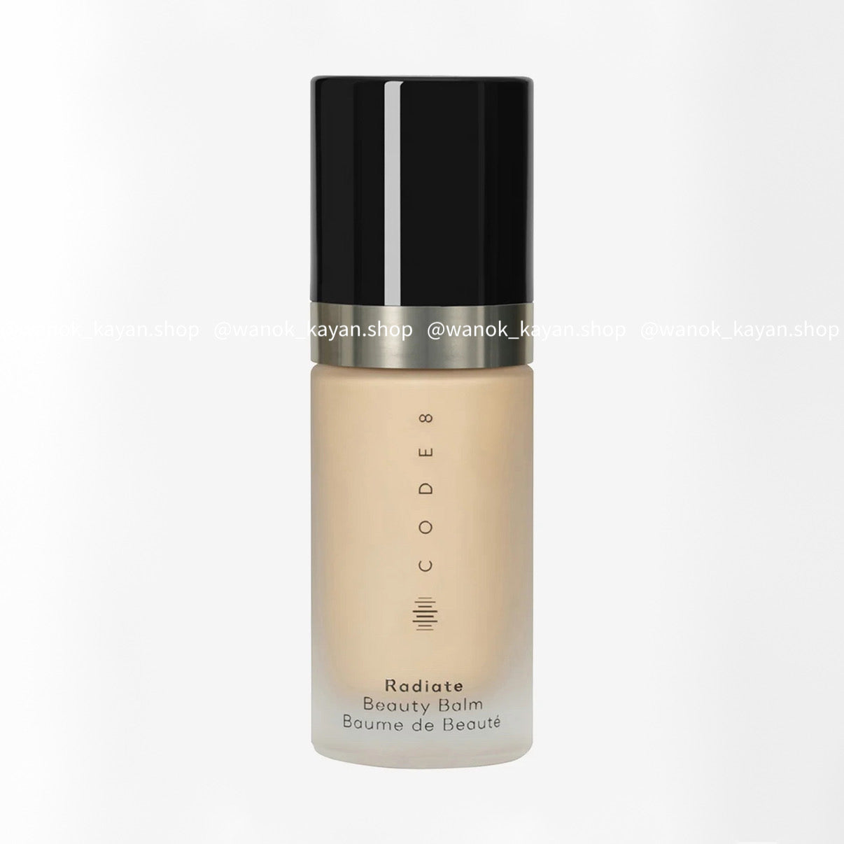 Spot package includes SF Express! British CODE8 black silk satin powder cream, brightening and beautiful, moisturizing, light and long-lasting tinted face cream, liquid foundation, isolation nurse, good skin, SECOND SKIN BALM 30ml