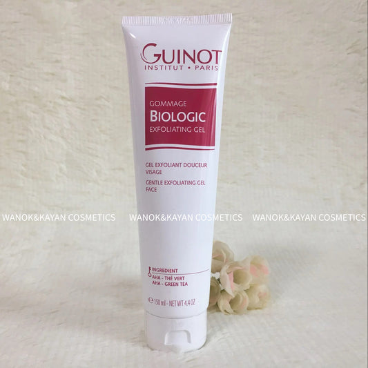 包順豐 法國 GUINOT 維健美 亮肌退皮啫喱150ml院裝溫和去角質442902 GOMMAGE BIOLOGIC EXFOLIATING GEL