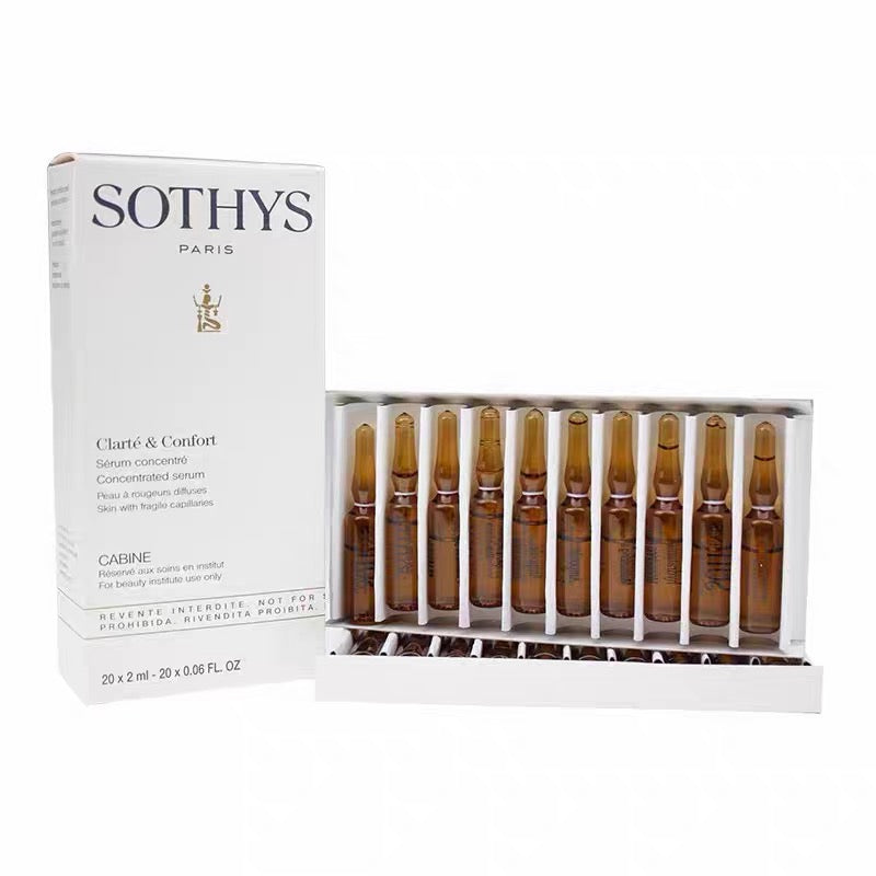 Sothys Clarte & Confort 降紅微血管精華 濃縮安瓶版 20mlx2