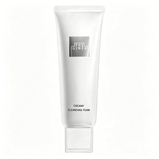 日本 the ginza 銀座 御銀座柔澈潔面乳P 洗面奶潔面130g CREAMY CLEANSING FOAM