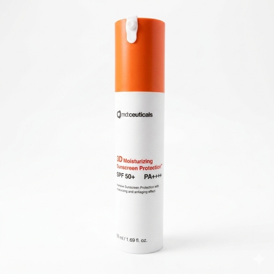 10/29日期 英國 md:ceuticals 3D純物理防曬霜SPF50+50ml mdceuticals md:ceuticals 全物理抗氧防曬霜 3D Moisturizing Sunscreen Protection SPF50+ md ceuticals